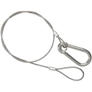 Safety Cable 29" Length 650 lb. Load Capacity